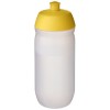 HydroFlex™ Clear 500 ml squeezy sport bottle in Yellow