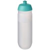 HydroFlex™ Clear 750 ml squeezy sport bottle in Aqua Blue
