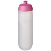 HydroFlex™ Clear 750 ml squeezy sport bottle in Pink