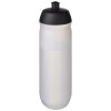HydroFlex™ Clear 750 ml squeezy sport bottle in Solid Black