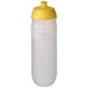 HydroFlex™ Clear 750 ml squeezy sport bottle in Yellow