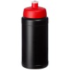 Baseline 500 ml recycled sport bottle in Red