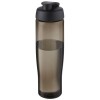 H2O Active® Eco Tempo 700 ml flip lid sport bottle in Solid Black