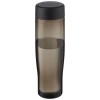 H2O Active® Eco Tempo 700 ml screw cap water bottle in Solid Black