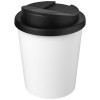 Americano® Espresso 250 ml recycled tumbler with spill-proof lid in White