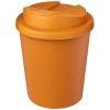 Americano® Espresso Eco 250 ml recycled tumbler with spill-proof lid  in Orange