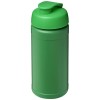 Baseline 500 ml recycled sport bottle with flip lid in Green