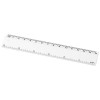 Refari 15 cm recycled plastic ruler in White