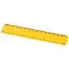 Refari 15 cm recycled plastic ruler in Yellow