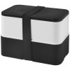 MIYO double layer lunch box in Solid Black