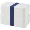 MIYO double layer lunch box in White