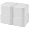 MIYO Pure double layer lunch box in White