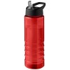 H2O Active® Eco Treble 750 ml spout lid sport bottle  in Red