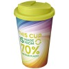Brite-Americano® Eco 350 ml spill-proof insulated tumbler in Lime