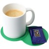 Sidekick plastic coaster in Green