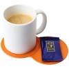 Sidekick plastic coaster in Orange