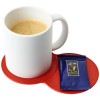 Sidekick plastic coaster in Red