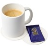 Sidekick plastic coaster in White