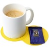 Sidekick plastic coaster in Yellow