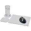 Brite-Mat® mouse mat and coaster set combo 1 in Solid Black