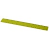 Renzo 30 cm plastic ruler in Lime