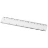 Renzo 15 cm plastic ruler in Transparent Clear