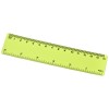 Rothko 15 cm plastic ruler in Lime