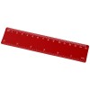 Rothko 15 cm plastic ruler in Red
