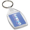 Lita P6 keychain with plastic clip in Transparent Clear