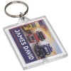 Kailee E1 keychain in Transparent Clear