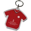 Combo t-shirt-shaped keychain in Transparent Clear