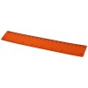 Rothko 20 cm plastic ruler in Orange