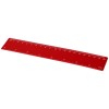 Rothko 20 cm plastic ruler in Red