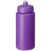Baseline® Plus grip 500 ml sports lid sport bottle in Purple