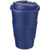 Americano® 350 ml tumbler with grip & spill-proof lid in Blue