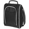 Sporty insulated lunch cooler bag in Solid Black