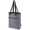 Felta GRS recycled felt cooler tote bag 12L in Medium Grey