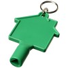 Maximilian house-shaped utility key with keychain in Green