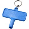 Largo plastic radiator key with keychain in Blue