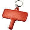 Largo plastic radiator key with keychain in Red