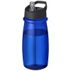 H2O Active® Pulse 600 ml spout lid sport bottle in Blue