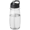 H2O Active® Pulse 600 ml spout lid sport bottle in Transparent