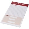 Desk-Mate® 1/3 A4 notepad in White