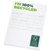 Desk-Mate® A7 recycled notepad in White