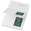 Sticky-Mate® recycled sticky notes 50 x 75 mm  in White