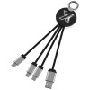 SCX.design C16 ring light-up cable in Solid Black