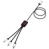 SCX.design C17 easy to use light-up cable in Red