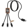 SCX.design C29 3-in-1 bamboo cable in Wood