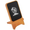 SCX.design W16 10W light-up wireless wooden stand in Wood