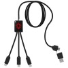 SCX.design C28 5-in-1 extended charging cable in Red